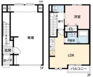 アヴァンティ環八西台の物件間取画像